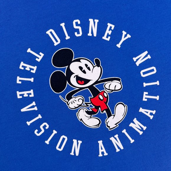 Disney Television Animation Womens V-Neck T-Shirt M Mickey Mouse Imagineering - Picture 3 of 9
